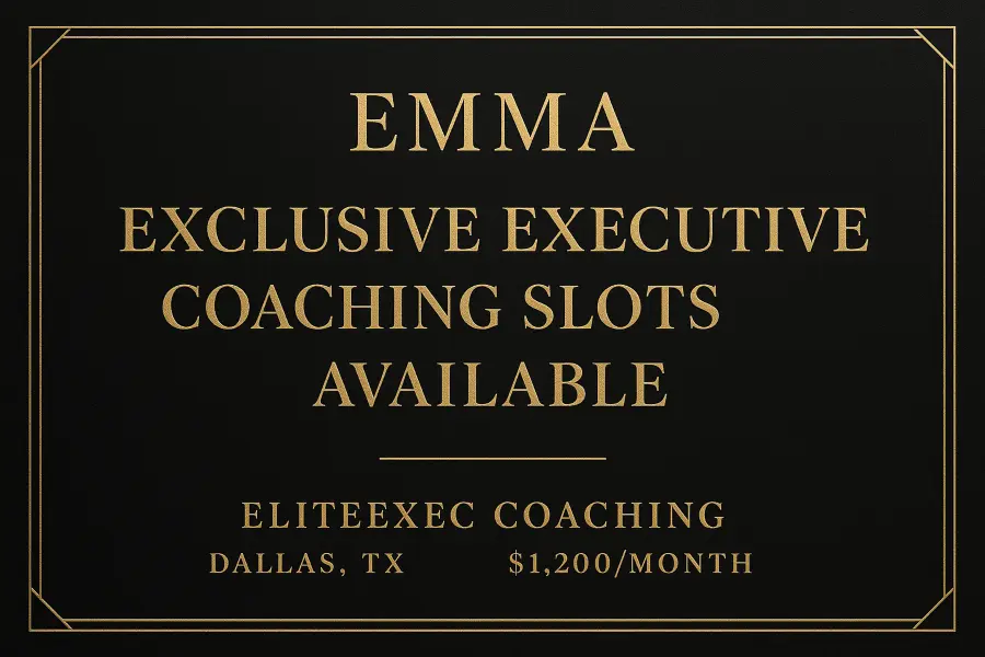 Coaches and consultants Exclusive Executive Coaching Banner