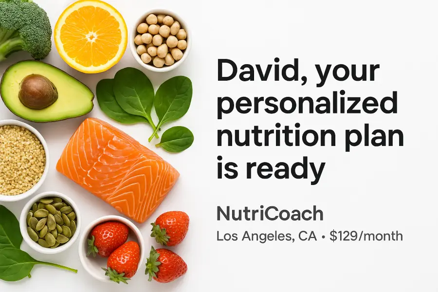 Coaches and consultants NutriCoach Nutrition Plan Banner