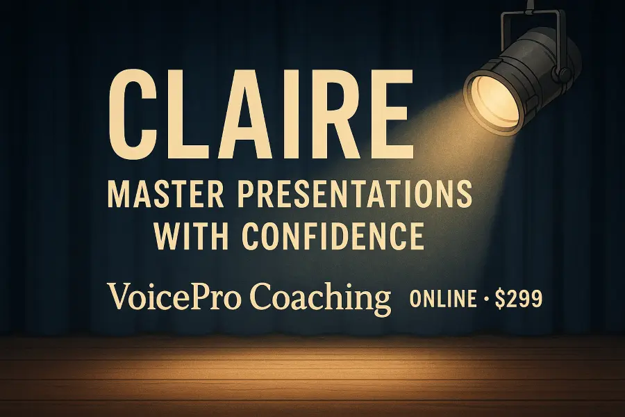 Coaches and consultants Showcase Your Voice