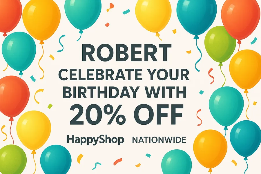 eCommerce Birthday Discount Celebration