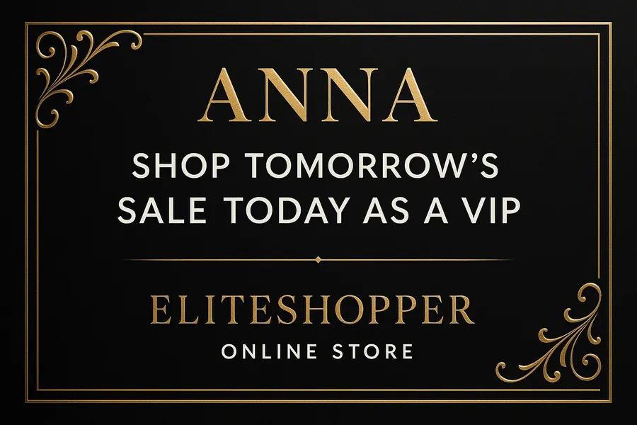 eCommerce EliteShopper VIP Sale Banner