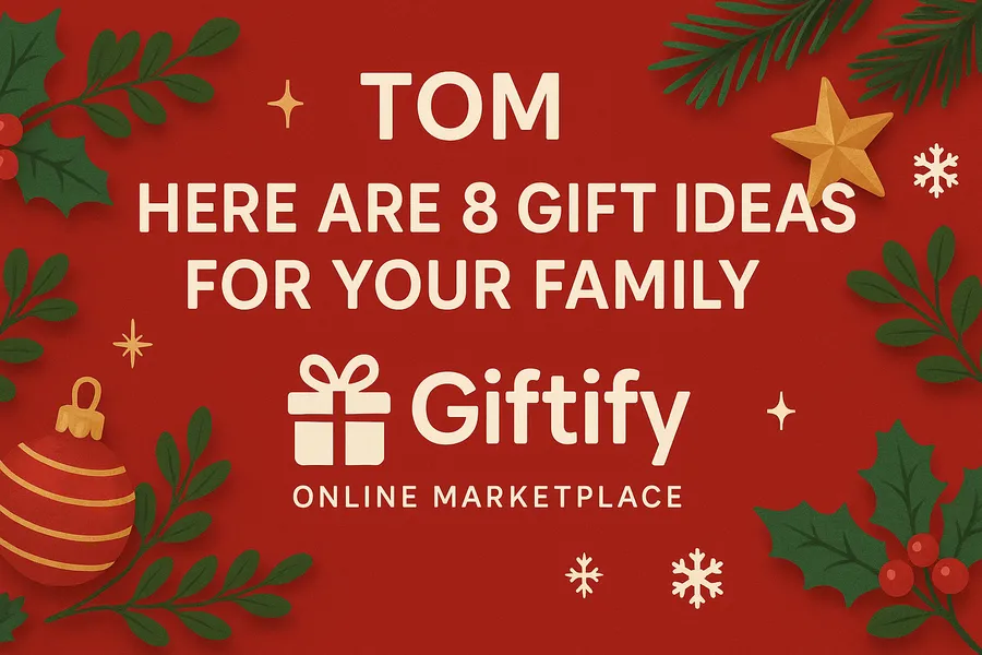 eCommerce Giftify Holiday Shopping Banner