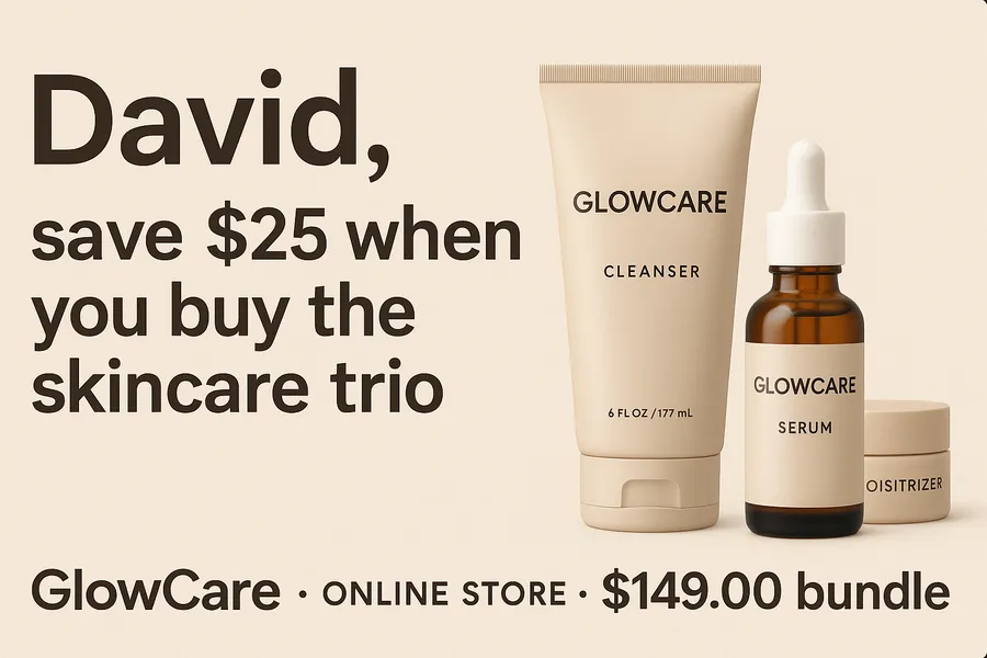 eCommerce GlowCare Savings Bundle