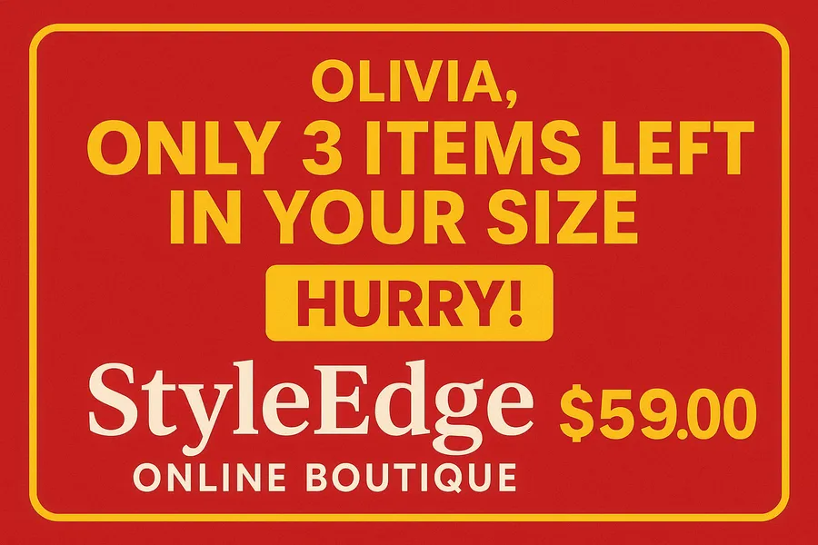 eCommerce StyleEdge Exclusive Offer