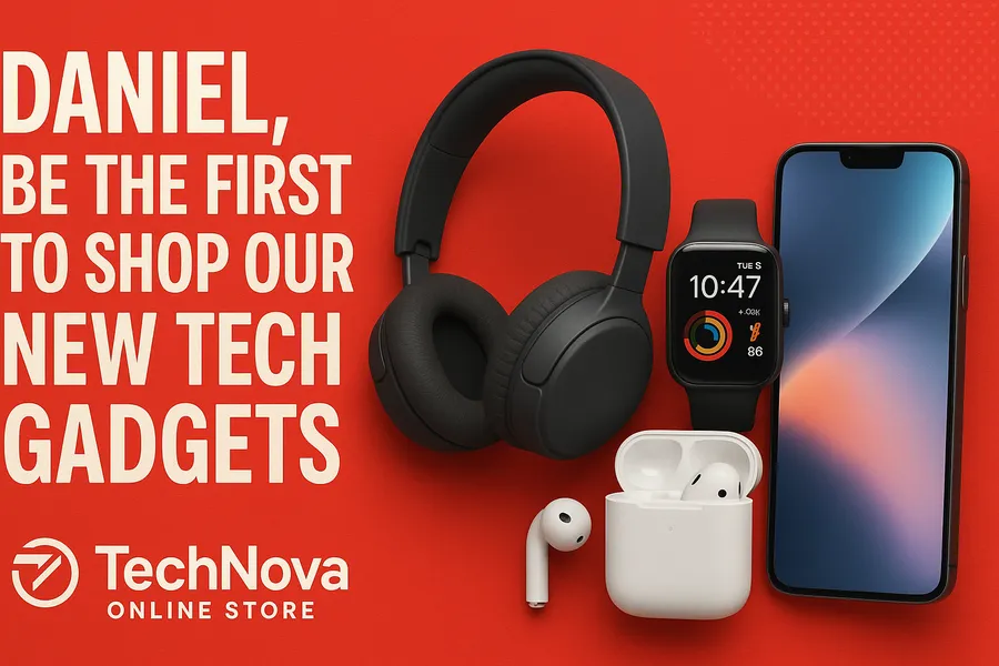 eCommerce TechNova New Arrivals