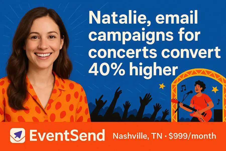 Email marketers EventSend Concert Highlight