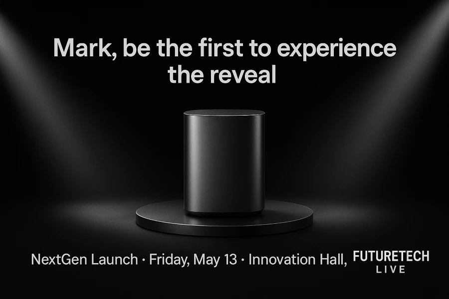 Event organizers FutureTech Product Launch