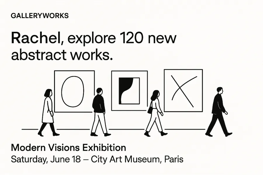 Event organizers GalleryWalk Modern Visions