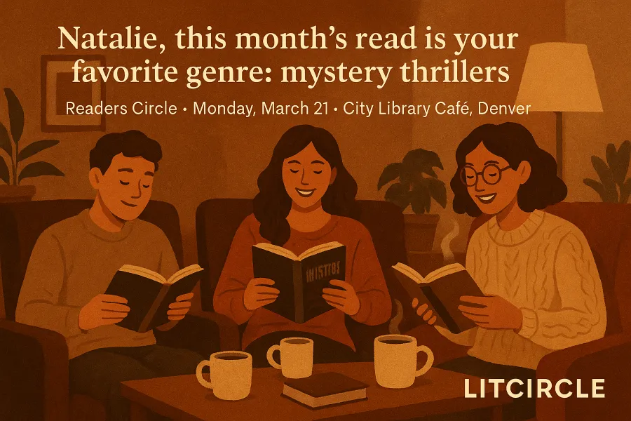 Event organizers LitCircle Mystery Gathering