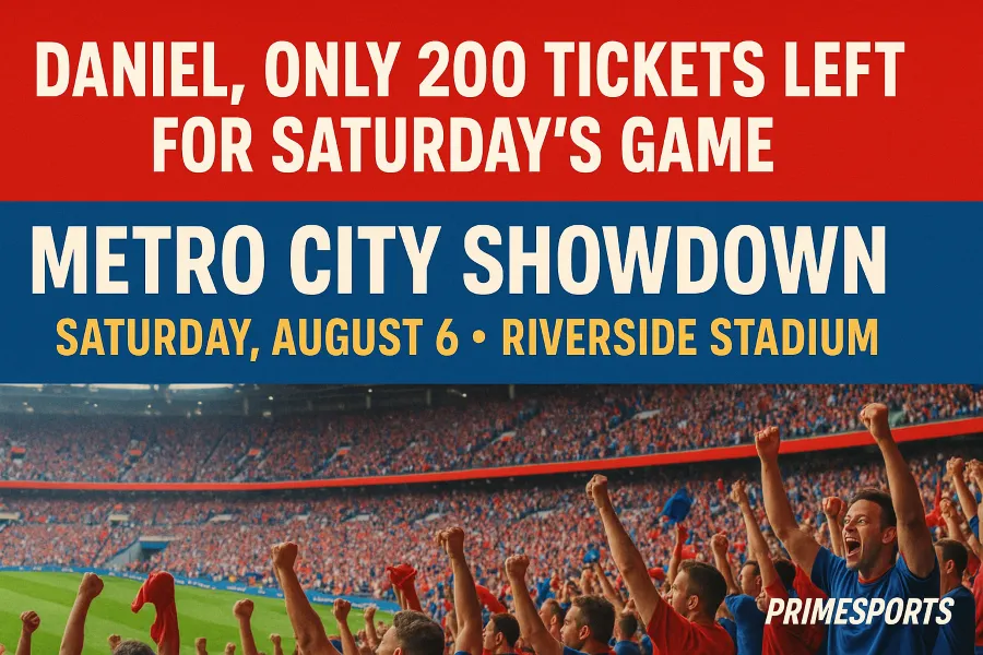 Event organizers Metro City Showdown Banner