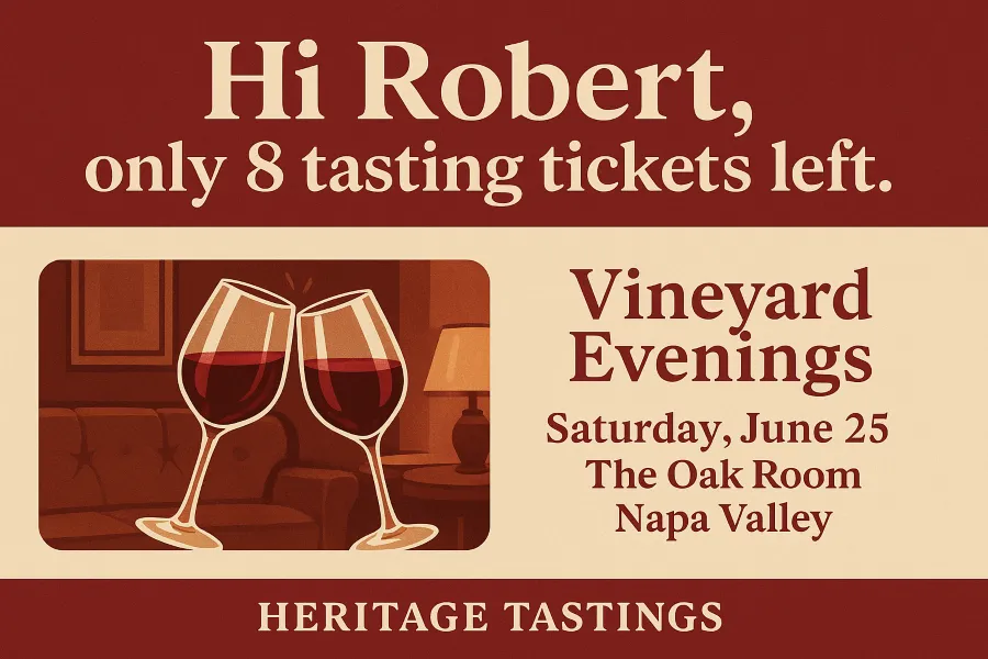 Event organizers Vineyard Invitation Banner