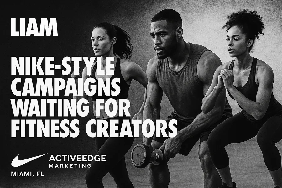Influencer marketer ActiveEdge Fitness Campaign