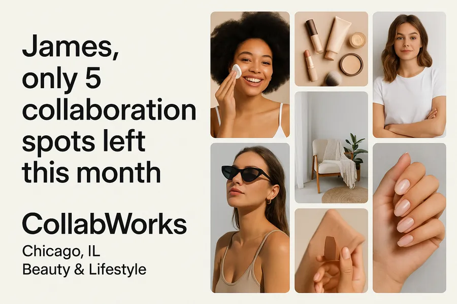 Influencer marketer CollabWorks Collaboration Countdown