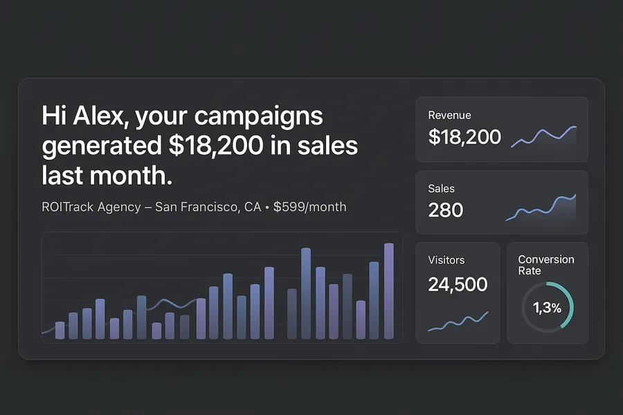 Marketing agencies Agency Dashboard