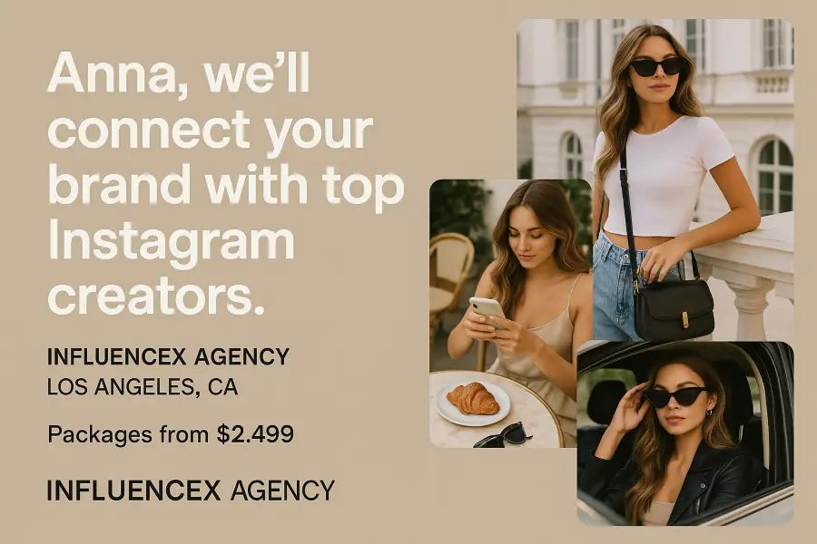 Marketing agencies Influencer Branding Banner