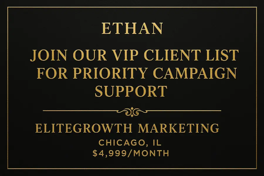 Marketing agencies VIP Client Invitation