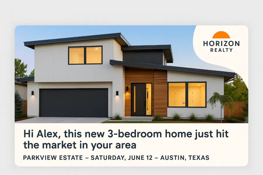 Real estate Modern Home Teaser