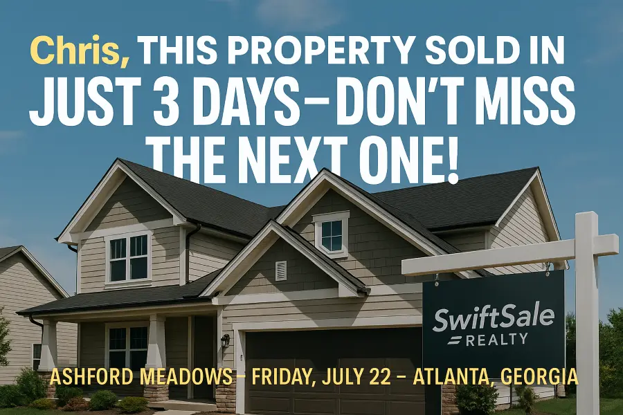 Real estate SwiftSale Realty Banner