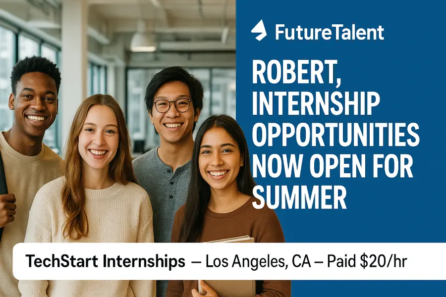 Recruitment FutureTalent Internship Opportunities