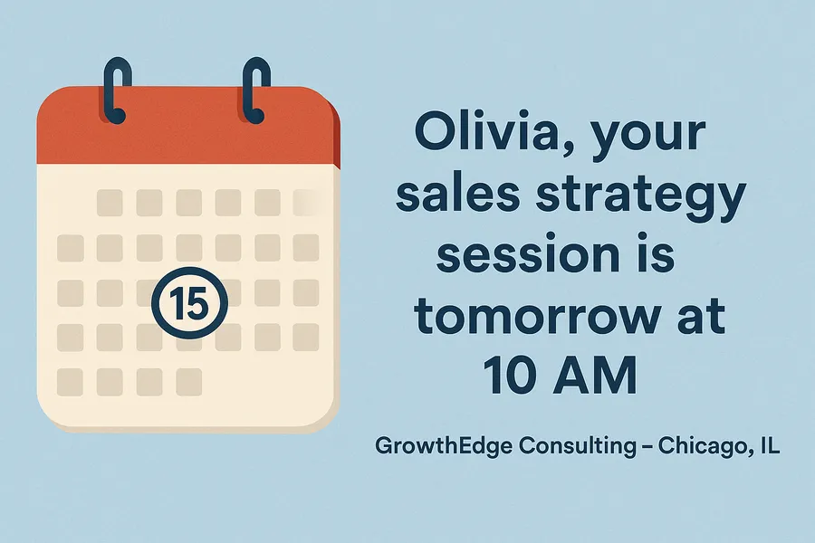 Sales teams Sales Strategy Reminder