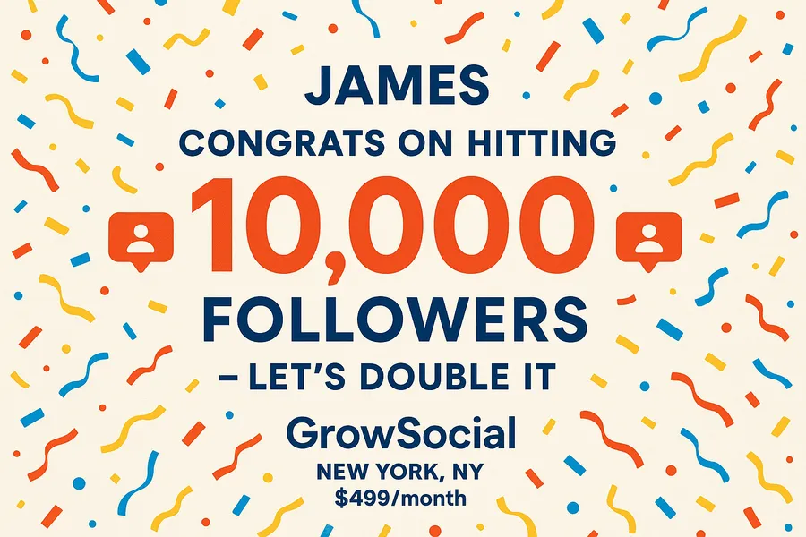 Social media managers 10K Followers Celebration