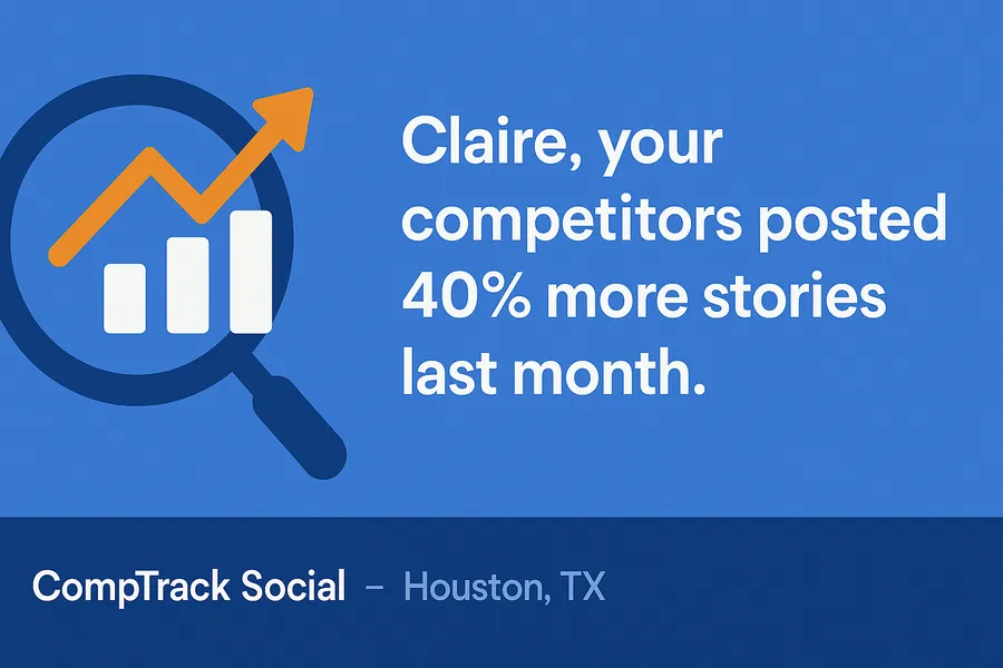 Social media managers Competitive Analysis Banner