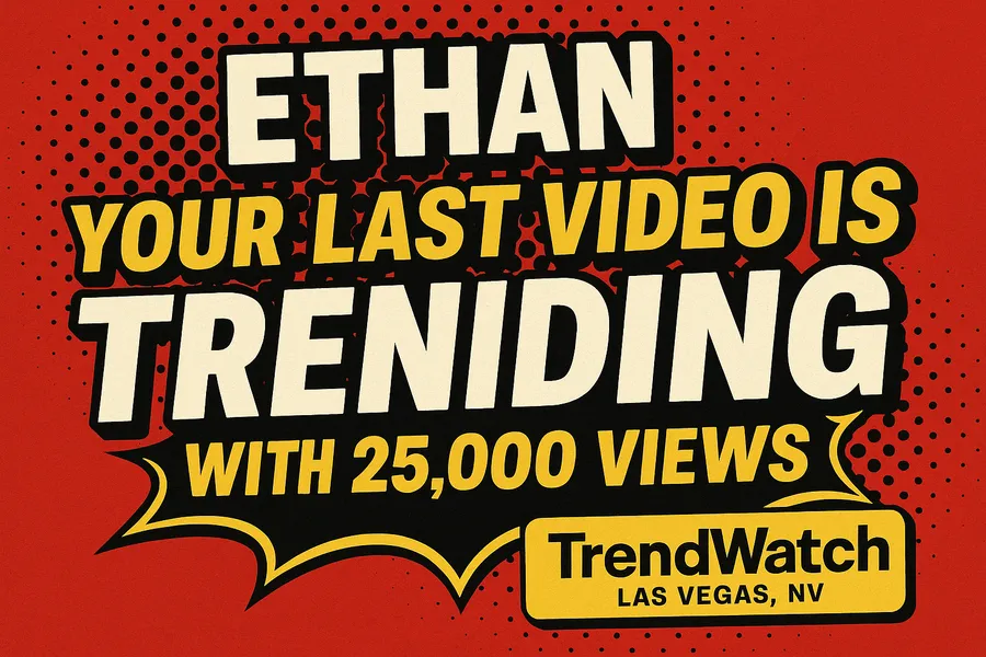 Social media managers Ethan's Trending Video