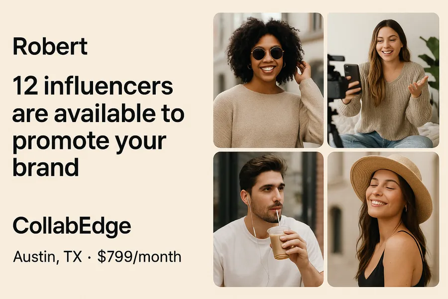 Social media managers Influencer Lifestyle Banner