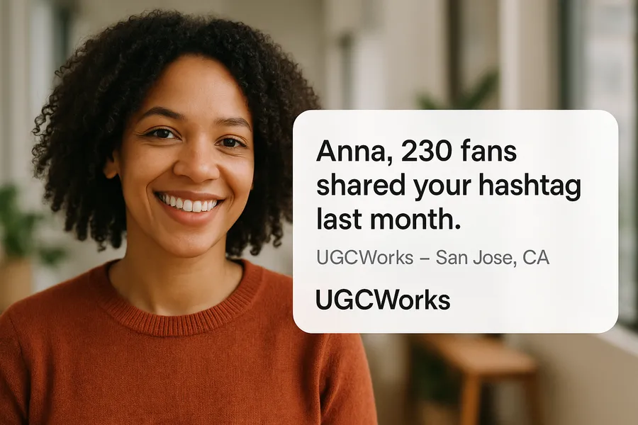 Social media managers Personalized Banner Notification