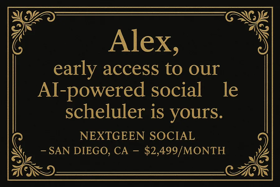 Social media managers Premium AI Access Banner