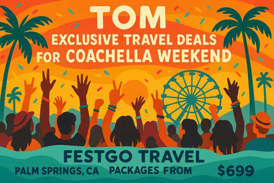 Travel hospitality FestGo Coachella Deals