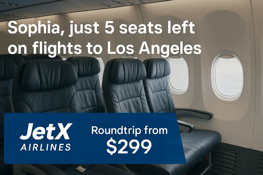 Travel hospitality Last Call Sophia's Flight