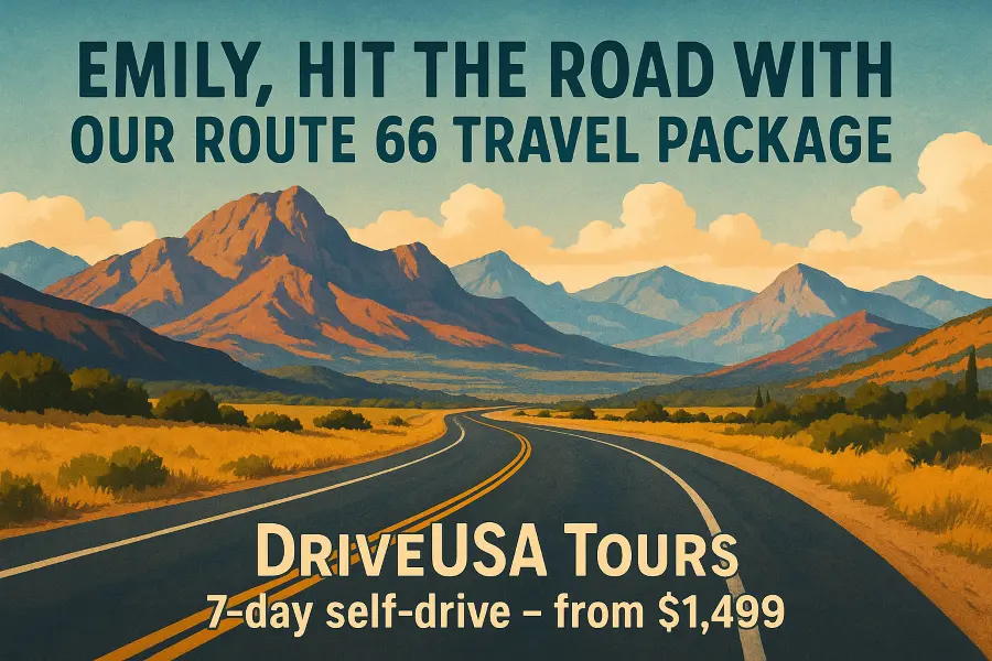 Travel hospitality Route 66 Adventure
