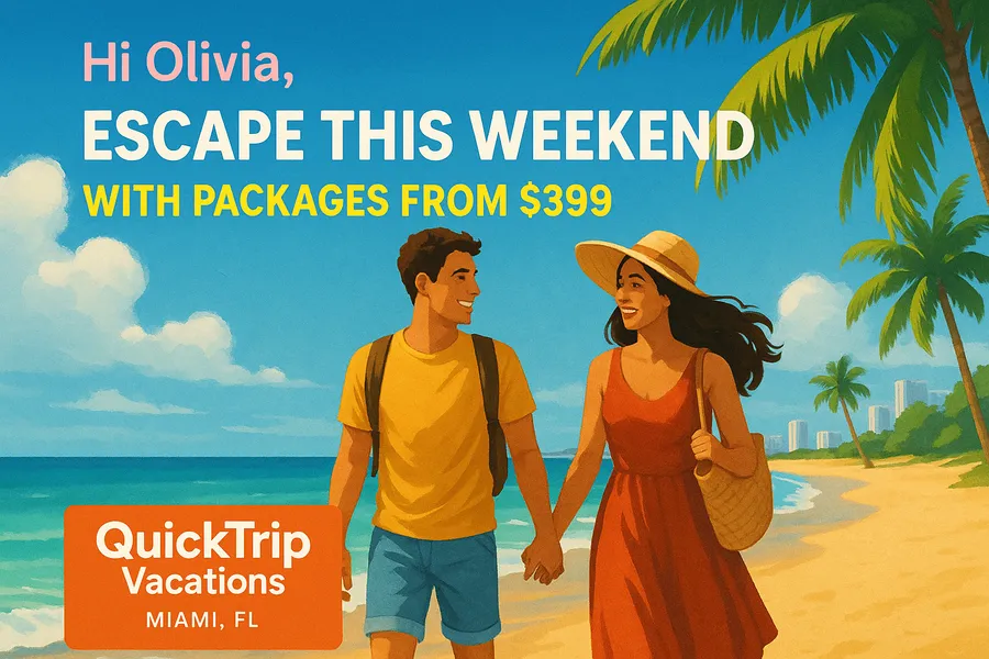 Travel hospitality Weekend Beach Escape